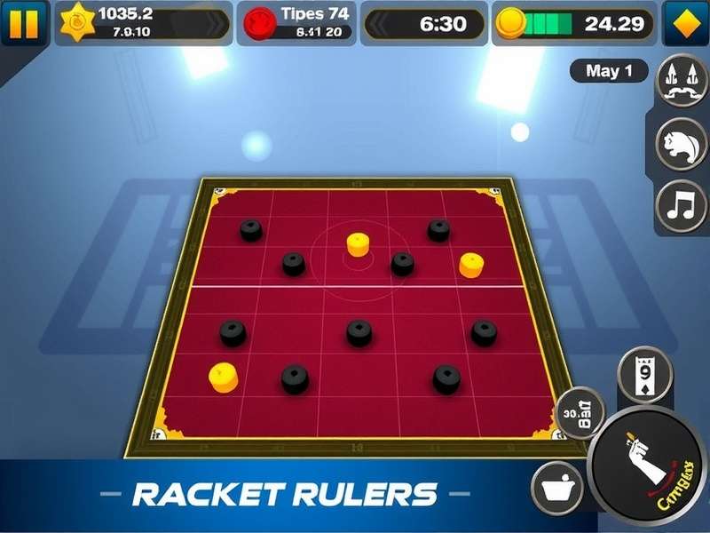 Racket Rulers Gameplay Screenshot